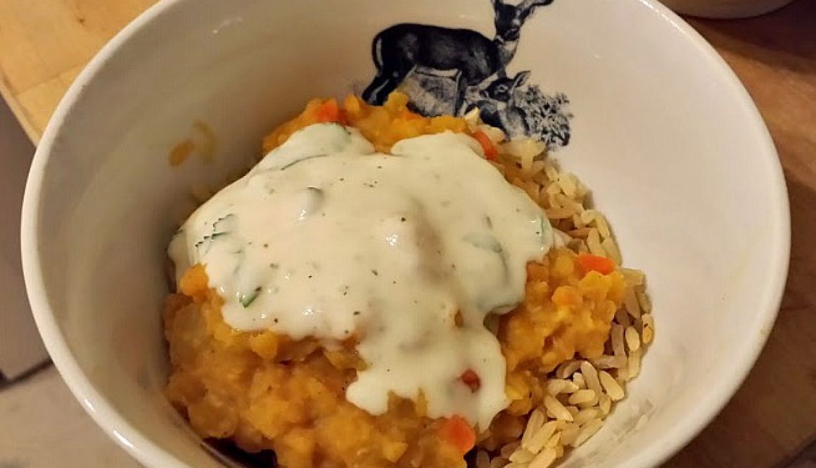 red lentil dal