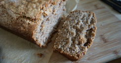 Sourdough Starter Waste Dairy-Free Banana Bread