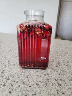 hibiscus-infused water