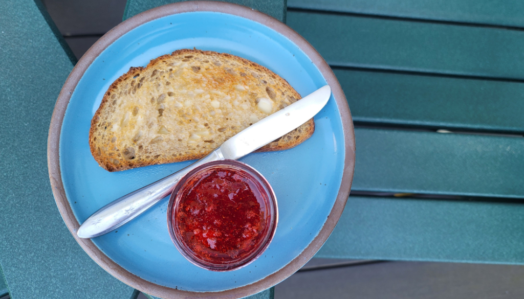 Strawberry rhubarb jam
